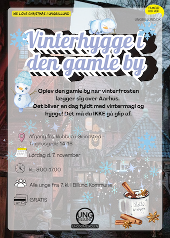 Vinterhygge i den gamle by - Klik for at tilmelde dig