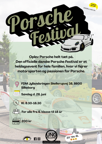 Porsche Festival - Klik for at tilmelde dig