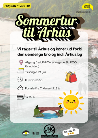 Sommertur til Århus - Klik for at tilmelde dig