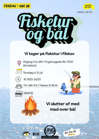 Fisketur og bål - Klik for at tilmelde dig