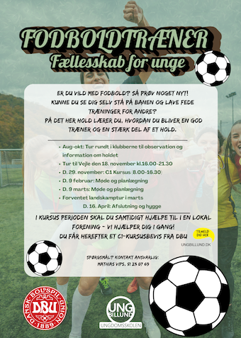 Er du vild med fodbold? Så prøv noget nyt! - Klik for at tilmelde dig