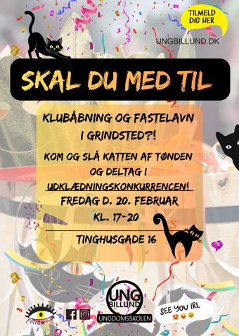 Slå katten af tønden / udklædningskonkurrence - Klik for at tilmelde dig