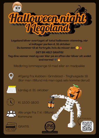 Halloween i Legoland - Klik for at tilmelde dig