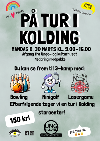 På tur i Kolding - Klik for at tilmelde dig