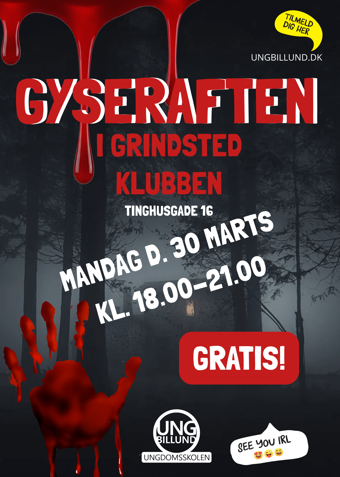 Gyseraften - Klik for at tilmelde dig