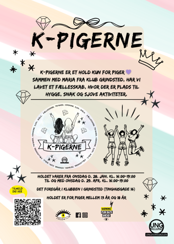 K-pigerne - Klik for at tilmelde dig