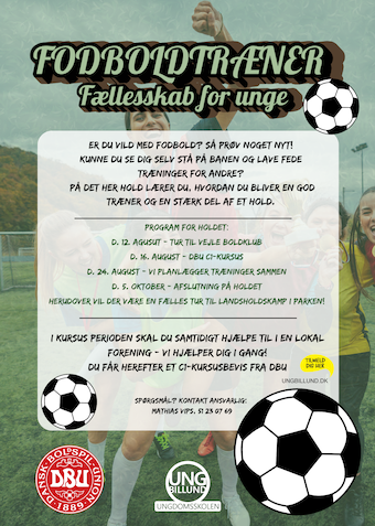 Er du vild med fodbold? Så prøv noget nyt! - Klik for at tilmelde dig