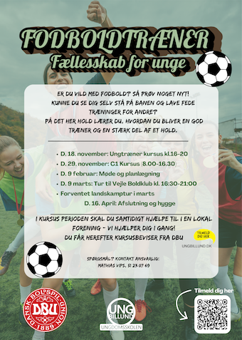 Er du vild med fodbold? Så prøv noget nyt! - Klik for at tilmelde dig