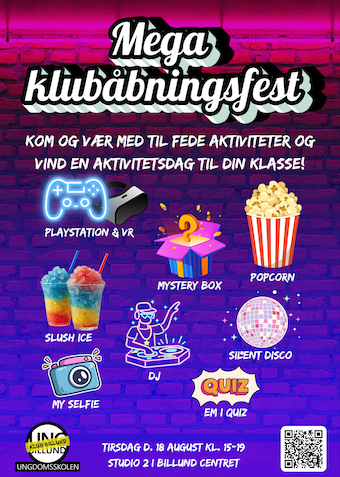 Er du klar til årets fedeste klubfest - Klik for at tilmelde dig