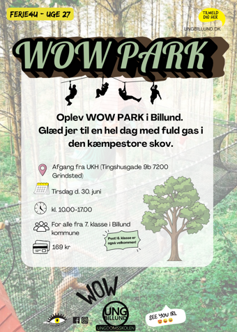 WOW PARK - Klik for at tilmelde dig