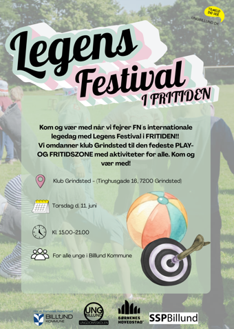 Legens festival - Klik for at tilmelde dig