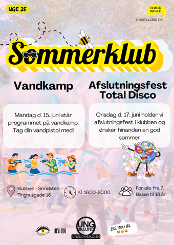 Sommerklubben uge 25 - Klik for at tilmelde dig