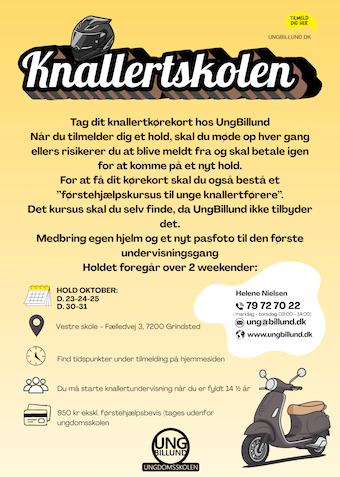 Knallerthold oktober - Klik for at tilmelde dig