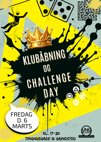 Klubåbning og  Challenge Day - Klik for at tilmelde dig