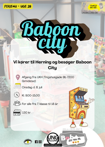 Baboon city - Klik for at tilmelde dig