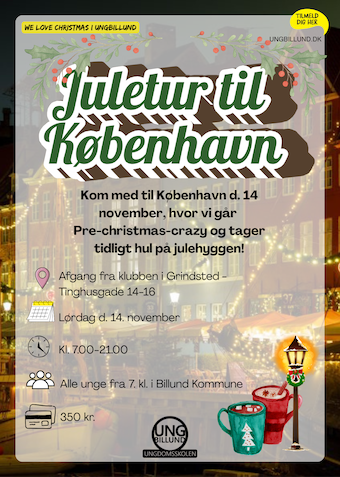 Juletur til København - Klik for at tilmelde dig