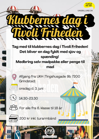 Klubbernes dag i Tivoli Friheden - Klik for at tilmelde dig