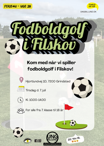 Fodboldgolf i Filskov - Klik for at tilmelde dig