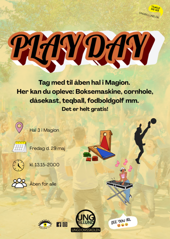 PLAYDAYS - Klik for at tilmelde dig