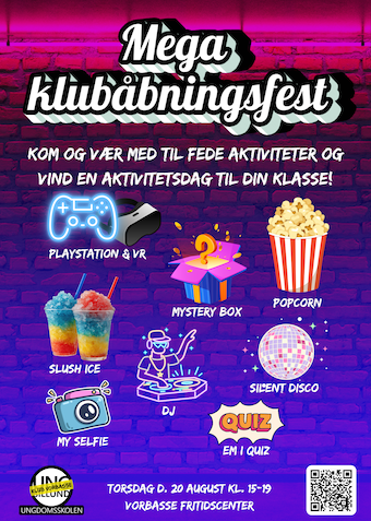 Er du klar til årets fedeste klubfest - Klik for at tilmelde dig