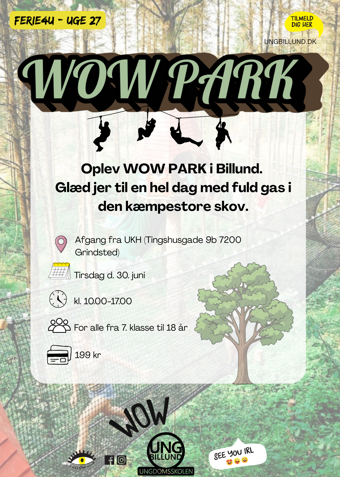 WOW PARK - Klik for at tilmelde dig