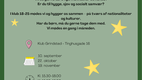Klub 18-25 - Klik for at tilmelde dig
