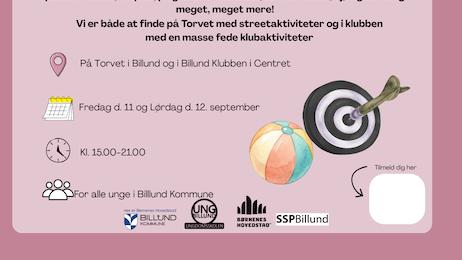 Legens Festival den 11 og 12. september - Klik for at tilmelde dig