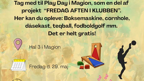 PLAYDAYS - Klik for at tilmelde dig